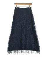 ebure（エブール）ロング・マキシ丈スカート 紺 サイズ:38(M位) レディース/2200631142270