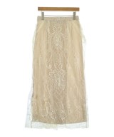 ebure（エブール）ロング・マキシ丈スカート ベージュ サイズ:38(M位) レディース/2200631142287