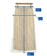 ebure（エブール）ロング・マキシ丈スカート ベージュ サイズ:38(M位) レディース/2200631142287