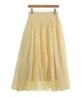 ebure（エブール）ロング・マキシ丈スカート 黄 サイズ:38(M位) レディース/2200631142331