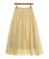 ebure（エブール）ロング・マキシ丈スカート 黄 サイズ:38(M位) レディース/2200631142331