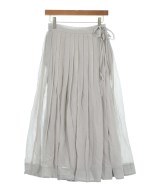 ebure（エブール）ロング・マキシ丈スカート グレー サイズ:36(S位) レディース/2200631142362