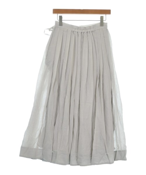 ebure（エブール）ロング・マキシ丈スカート グレー サイズ:36(S位) レディース/2200631142379