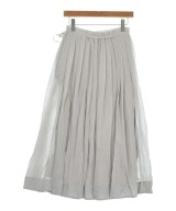 ebure（エブール）ロング・マキシ丈スカート グレー サイズ:36(S位) レディース/2200631142379