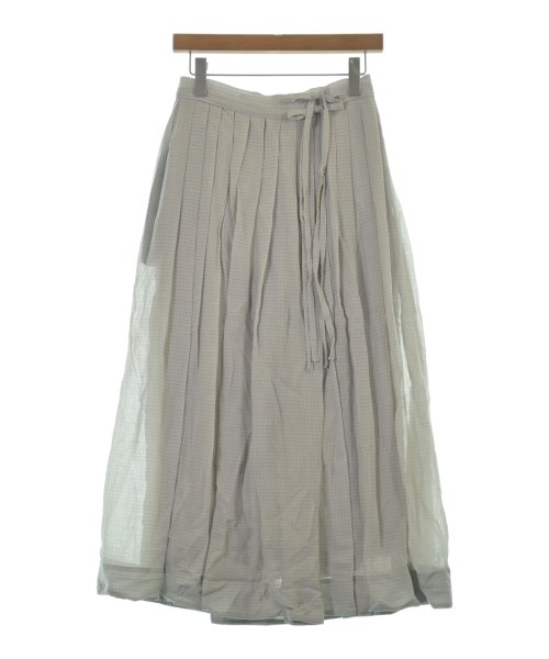 ebure(エブール)ロング・マキシ丈スカート グレー サイズ:38(M位)/2200631142393