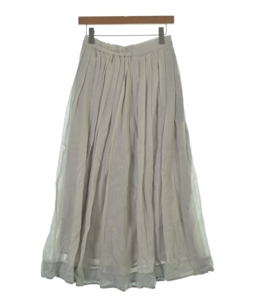 ebure（エブール）ロング・マキシ丈スカート グレー サイズ:38(M位) レディース/2200631142393