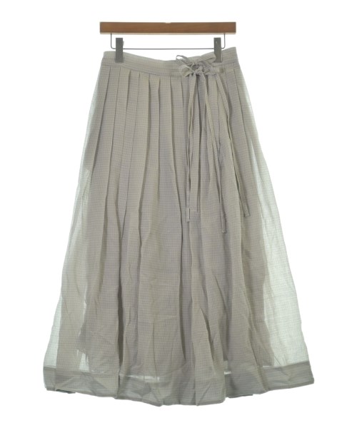 ebure(エブール)ロング・マキシ丈スカート グレー サイズ:40(M位)/2200631142409