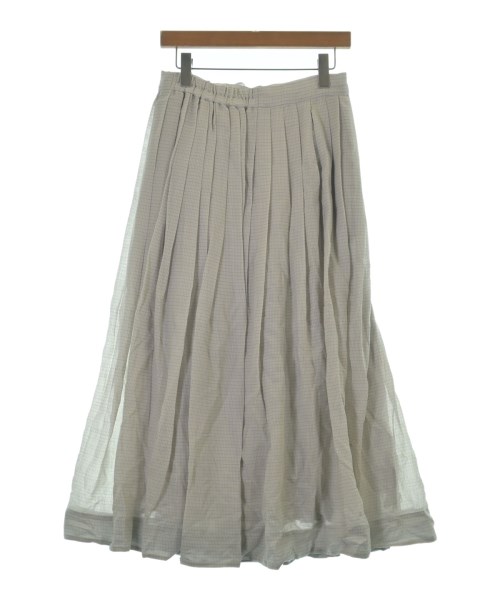 ebure（エブール）ロング・マキシ丈スカート グレー サイズ:40(M位) レディース/2200631142409