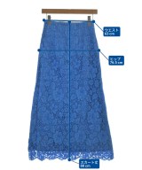 ebure（エブール）ロング・マキシ丈スカート 青 サイズ:36(S位) レディース/2200631142416