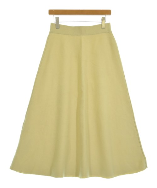 ebure（エブール）ロング・マキシ丈スカート 黄 サイズ:38(M位) レディース/2200631143109