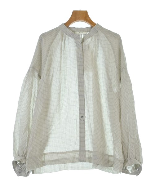 ebure(エブール)カジュアルシャツ グレー サイズ:38(M位)/2200631143260