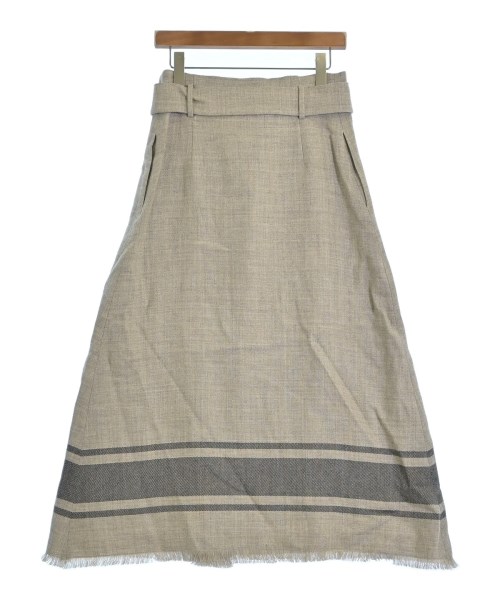 ebure（エブール）ロング・マキシ丈スカート グレー サイズ:38(M位) レディース/2200631143765