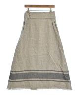 ebure（エブール）ロング・マキシ丈スカート グレー サイズ:38(M位) レディース/2200631143765