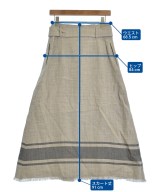 ebure（エブール）ロング・マキシ丈スカート グレー サイズ:38(M位) レディース/2200631143765