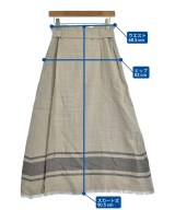 ebure（エブール）ロング・マキシ丈スカート グレー サイズ:38(M位) レディース/2200631143772