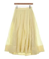 ebure（エブール）ロング・マキシ丈スカート 黄 サイズ:36(S位) レディース/2200631143796