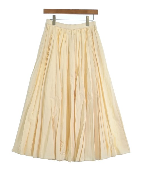 ebure(エブール)ロング・マキシ丈スカート 白 サイズ:36(S位)/2200631143840