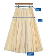 ebure（エブール）ロング・マキシ丈スカート 白 サイズ:36(S位) レディース/2200631143840