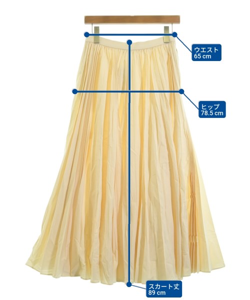 ebure（エブール）ロング・マキシ丈スカート ベージュ サイズ:36(S位) レディース/2200631143864