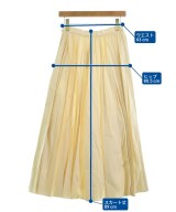 ebure（エブール）ロング・マキシ丈スカート 白 サイズ:36(S位) レディース/2200631143888