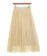 ebure（エブール）ロング・マキシ丈スカート 白 サイズ:36(S位) レディース/2200631143918