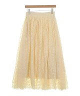 ebure（エブール）ロング・マキシ丈スカート 白 サイズ:36(S位) レディース/2200631143918