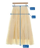 ebure（エブール）ロング・マキシ丈スカート 白 サイズ:36(S位) レディース/2200631143918