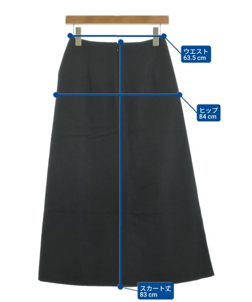 ebure（エブール）ロング・マキシ丈スカート 黒 サイズ:36(S位) レディース/2200631143994
