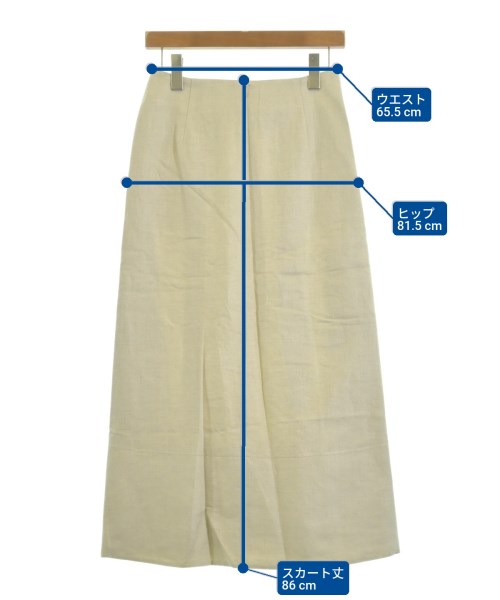 ebure（エブール）ロング・マキシ丈スカート ベージュ サイズ:38(M位) レディース/2200631144045