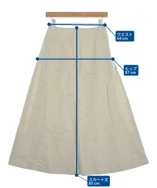 ebure（エブール）ロング・マキシ丈スカート ベージュ サイズ:36(S位) レディース/2200631144052
