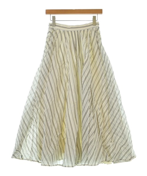 ebure（エブール）ロング・マキシ丈スカート 白 サイズ:36(S位) レディース/2200631144502