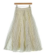 ebure（エブール）ロング・マキシ丈スカート 白 サイズ:36(S位) レディース/2200631144502