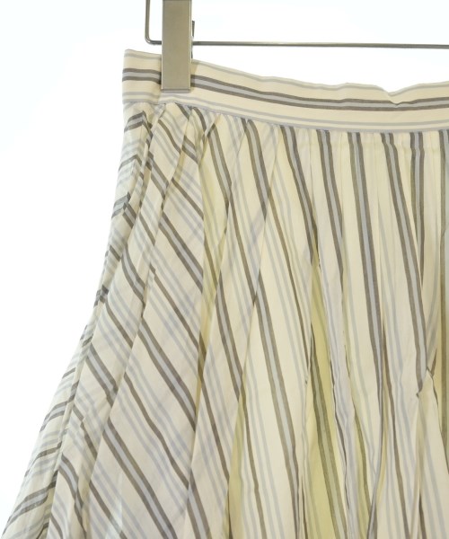 ebure（エブール）ロング・マキシ丈スカート 白 サイズ:38(M位) レディース/2200631144533