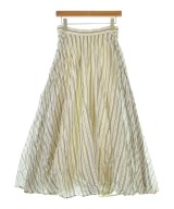 ebure（エブール）ロング・マキシ丈スカート 白 サイズ:38(M位) レディース/2200631144533