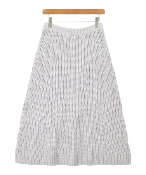 ebure（エブール）ロング・マキシ丈スカート グレー サイズ:38(M位) レディース/2200631144670