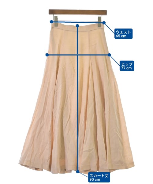 ebure（エブール）ロング・マキシ丈スカート ピンク サイズ:36(S位) レディース/2200631144687