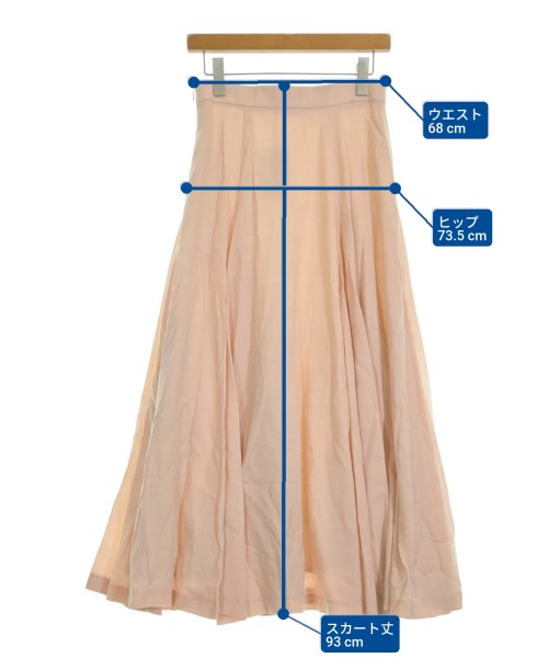 ebure（エブール）ロング・マキシ丈スカート ピンク サイズ:38(M位) レディース/2200631144724