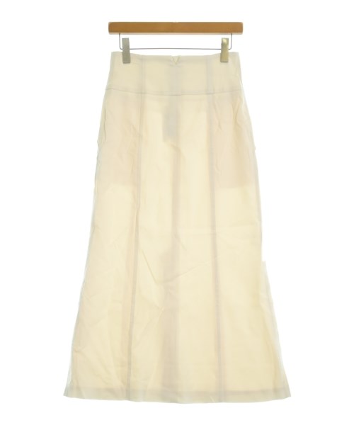 ebure（エブール）ロング・マキシ丈スカート 白 サイズ:38(M位) レディース/2200631144731