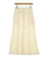 ebure（エブール）ロング・マキシ丈スカート 白 サイズ:38(M位) レディース/2200631144731