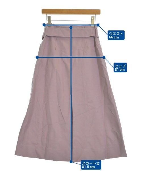 ebure（エブール）ロング・マキシ丈スカート ピンク サイズ:36(S位) レディース/2200631144748