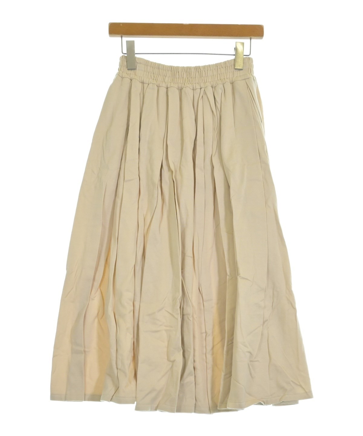 ebure（エブール）ロング・マキシ丈スカート ベージュ サイズ:36(S位