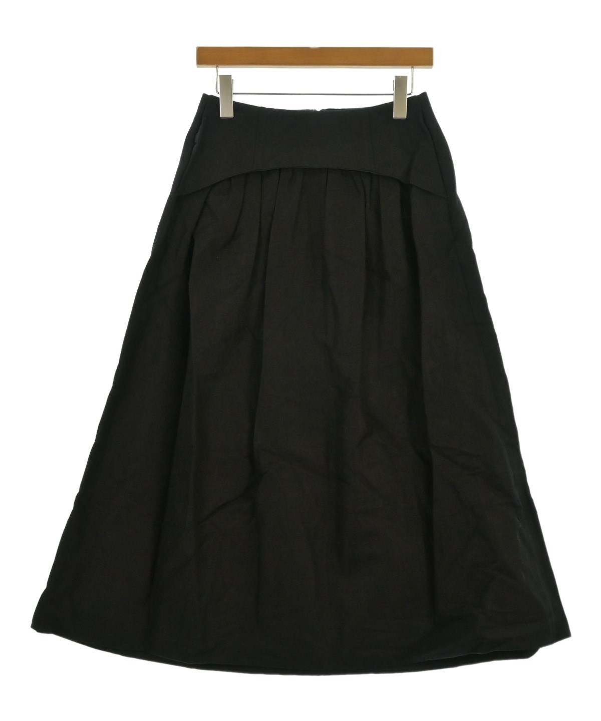 ebure（エブール）ロング・マキシ丈スカート 黒 サイズ:38(M位