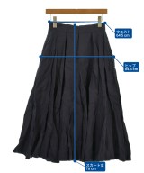 ebure（エブール）ロング・マキシ丈スカート 紺 サイズ:36(S位) レディース/2200631145295