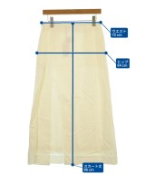 ebure（エブール）ロング・マキシ丈スカート 白 サイズ:40(M位) レディース/2200631145349