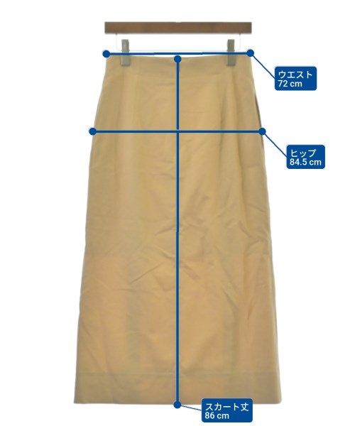 ebure（エブール）ロング・マキシ丈スカート ベージュ サイズ:38(M位) レディース/2200631145448