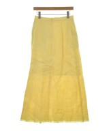 ebure（エブール）ロング・マキシ丈スカート 黄 サイズ:-(M位) レディース/2200631145516