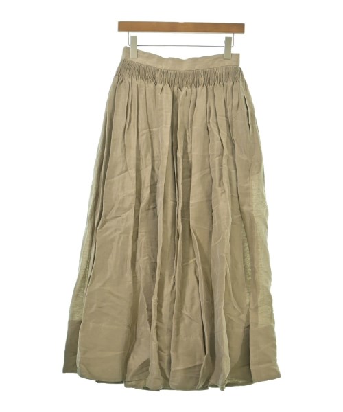 ebure（エブール）ロング・マキシ丈スカート ベージュ サイズ:36(S位) レディース/2200631145530