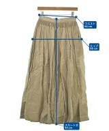ebure（エブール）ロング・マキシ丈スカート ベージュ サイズ:36(S位) レディース/2200631145530