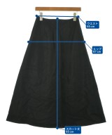 ebure（エブール）ロング・マキシ丈スカート 黒 サイズ:36(S位) レディース/2200631145561