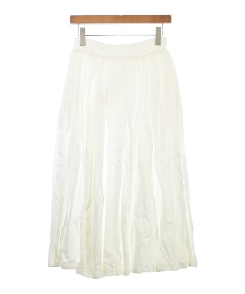 ebure（エブール）ロング・マキシ丈スカート 白 サイズ:38(M位) レディース/2200631145578
